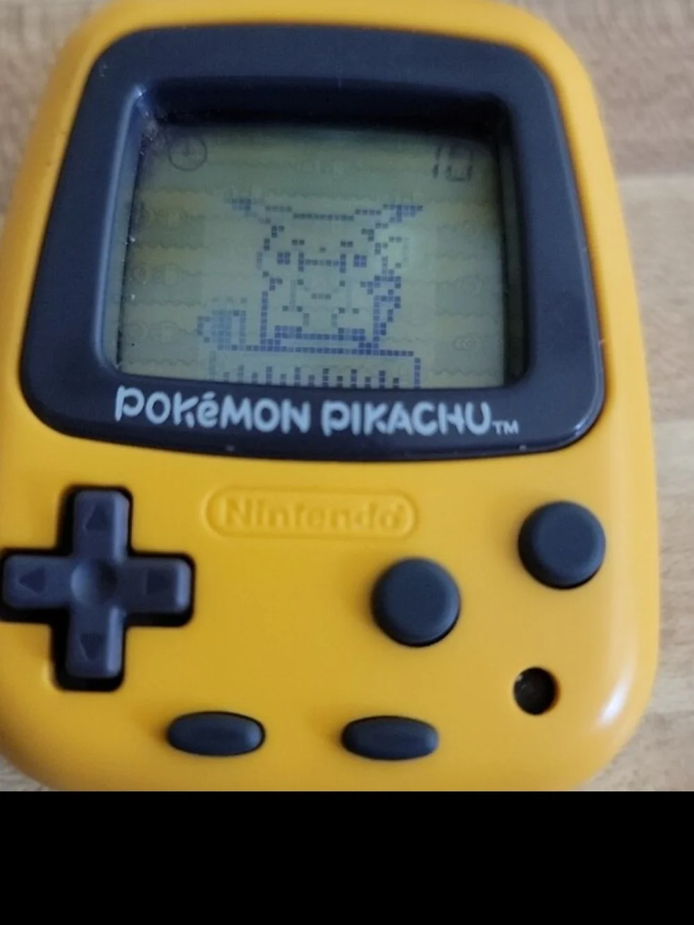 Nintendo Pokémon Pikachu Handheld - Yellow with Black Buttons